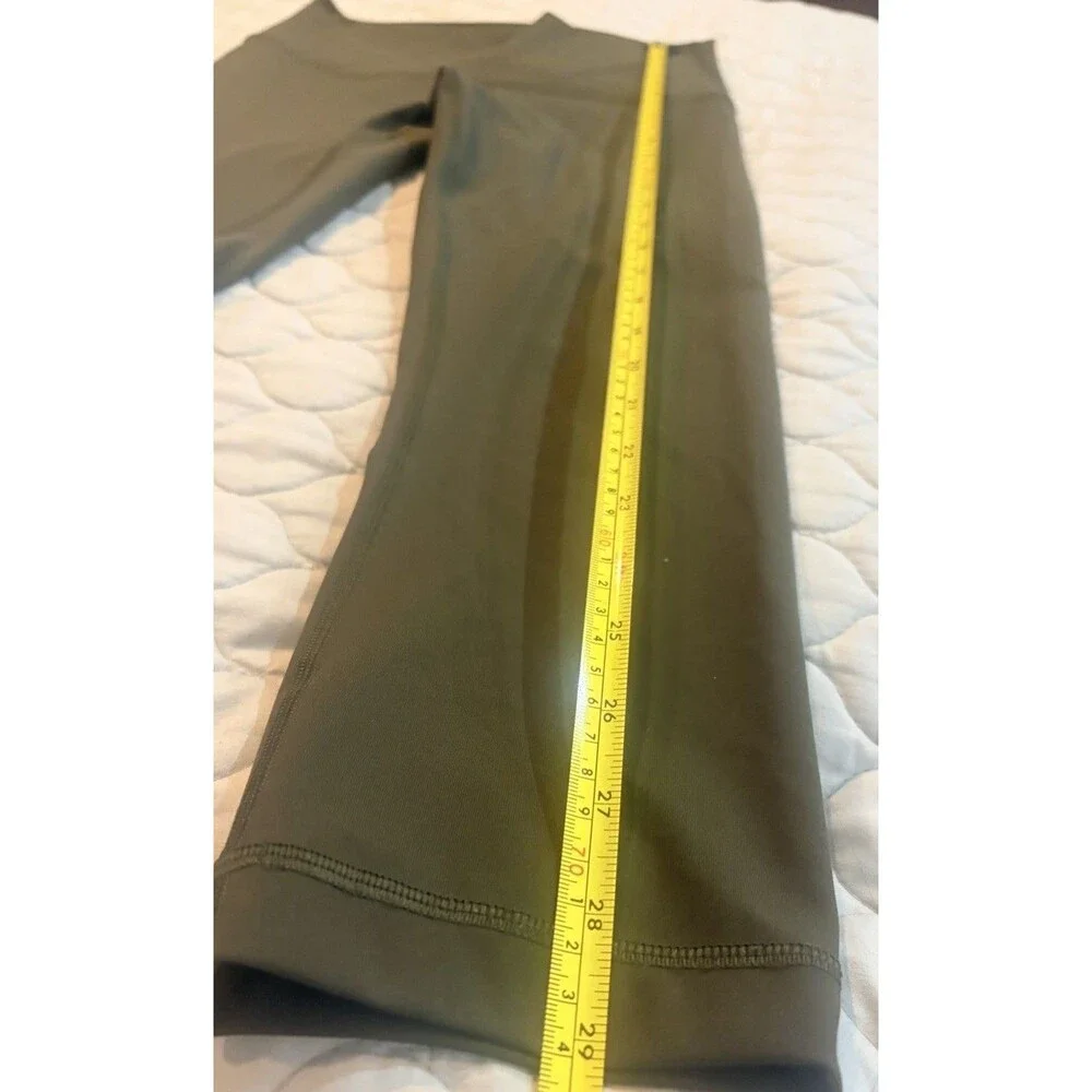 Lululemon Wunder Under High Rise Tight 29” Leggings Women’s Size 6 Dark Olive Gr